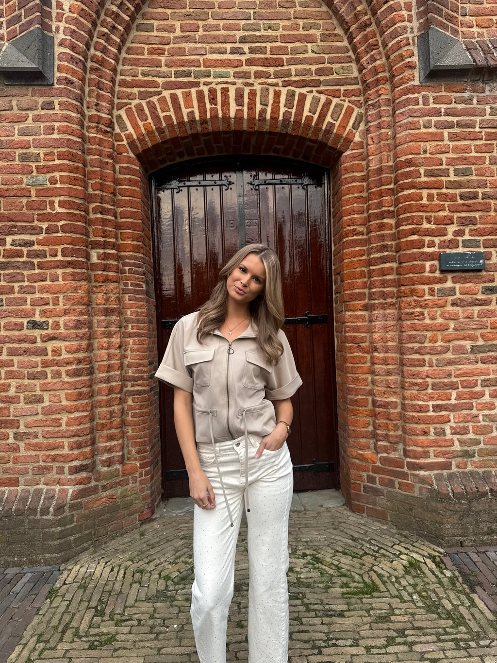Wide Leg Glitter Jeans