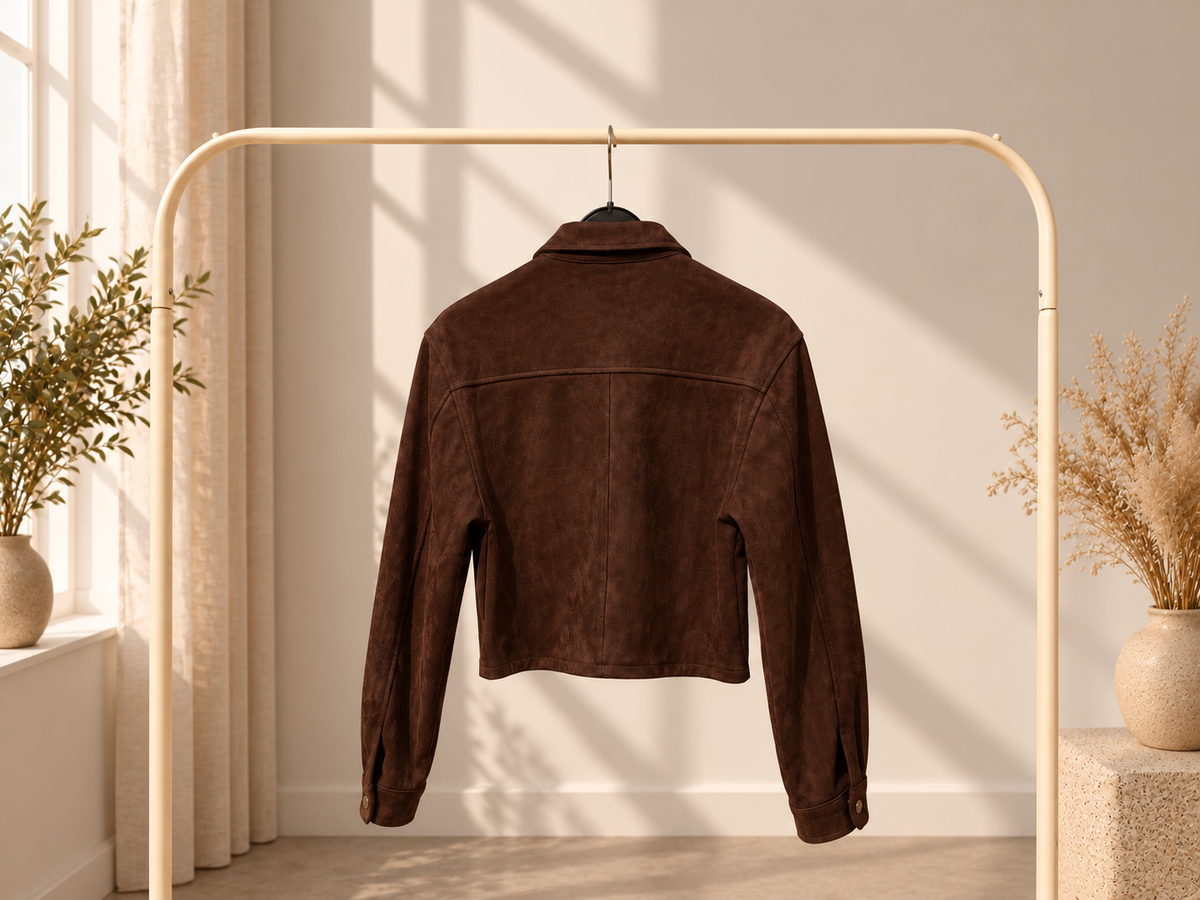 Western Stud Jacket – Chocolate
