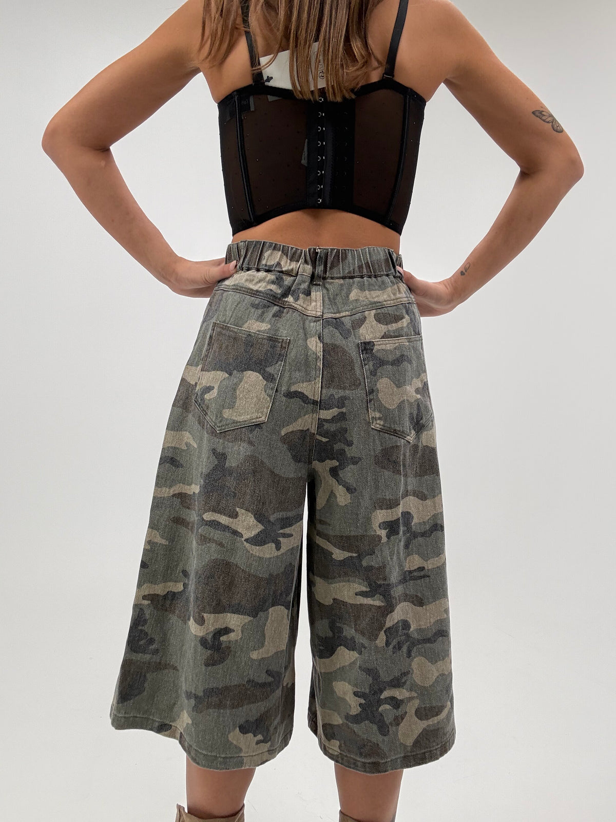 korset top met glitters