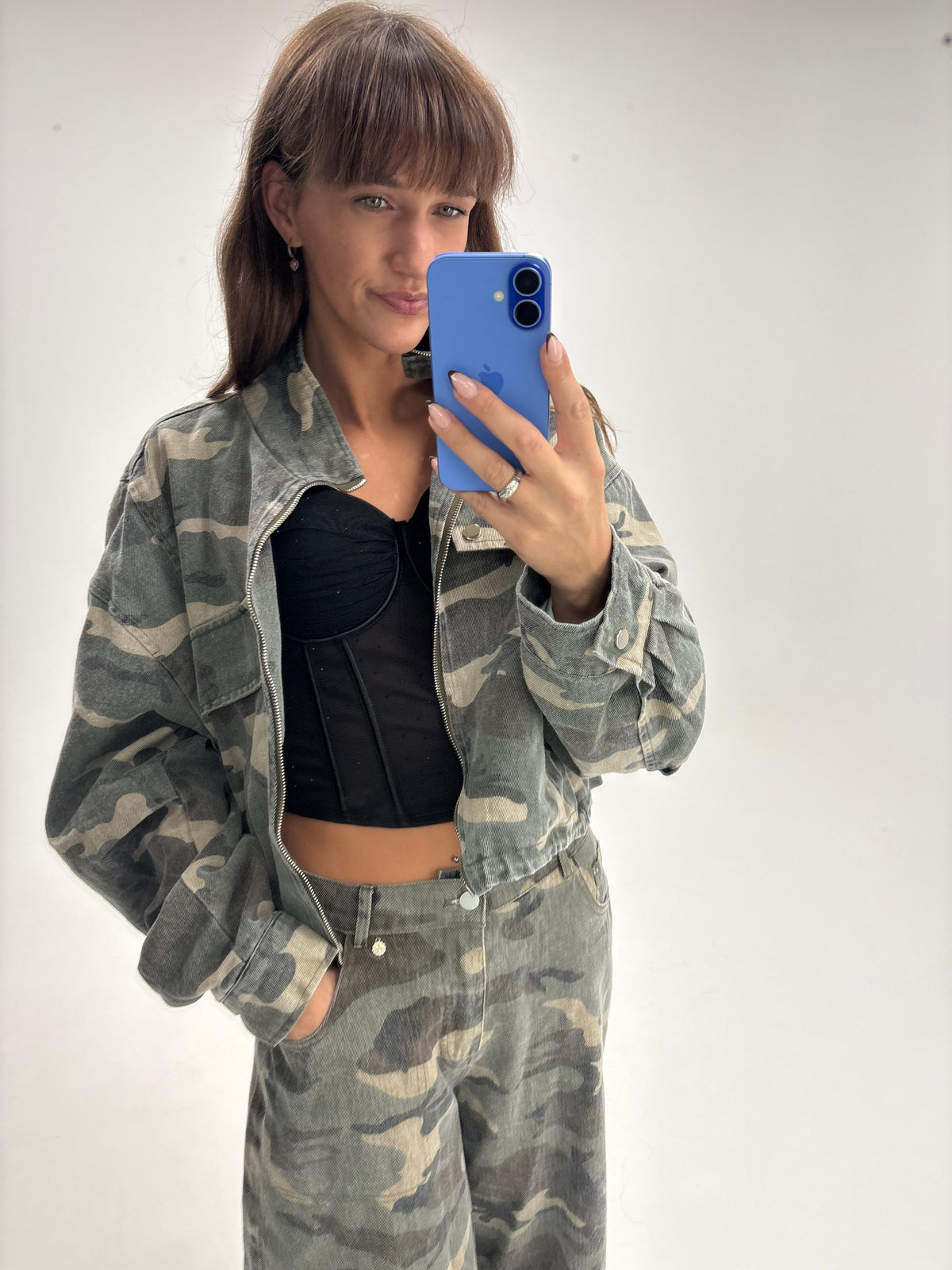 korset top met glitters